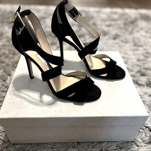 Jimmy Choo / Lottie Suede Heels/ Size 37